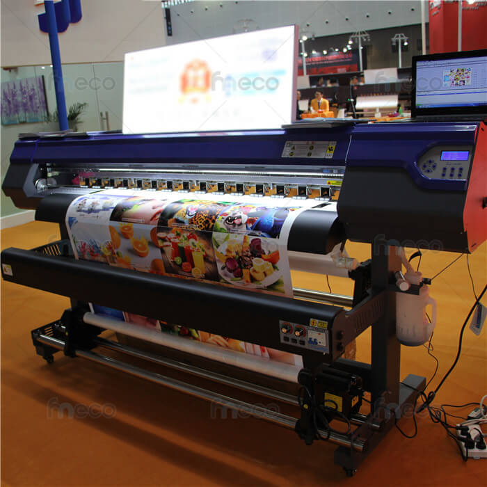 เครื่องพิมพ์อิงค์เจ็ท พิมพ์สติ๊กเกอร์ เครื่องปริ้น ป้าย โลโก้ ฉลากสินค้า เครื่องไวนิล MicroTFP PrecisionCore Eco Solvent inkjet printer