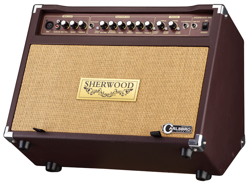แอมป์กีตาร์โปร่ง carlsbro sherwood 30R