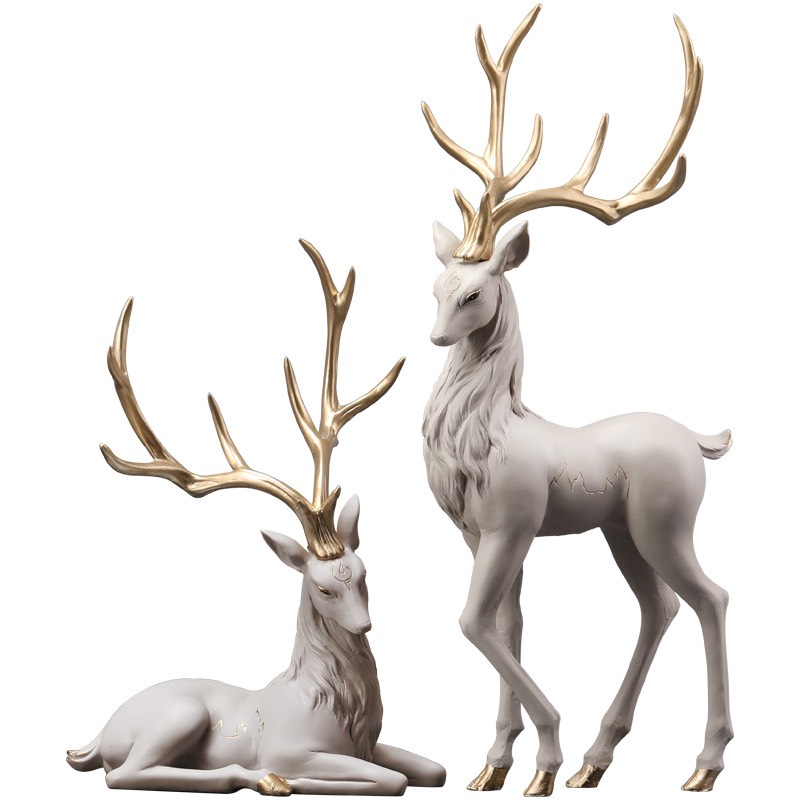 C1011B006 FAMITOSS กวางตกแต่งบ้าน กวาง ของแต่งห้อง ตกแต่งบ้าน deer home decoration ของขวัญ ของขวัญตกแต่งห้อง ตกแต่งห้อง