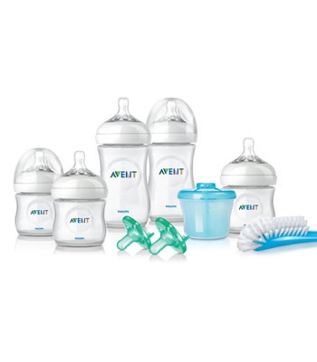 [ส่งฟรี] พร้อมส่ง Philips AVENT Natural Infant Starter Set กิ๊บเซตขวดนม