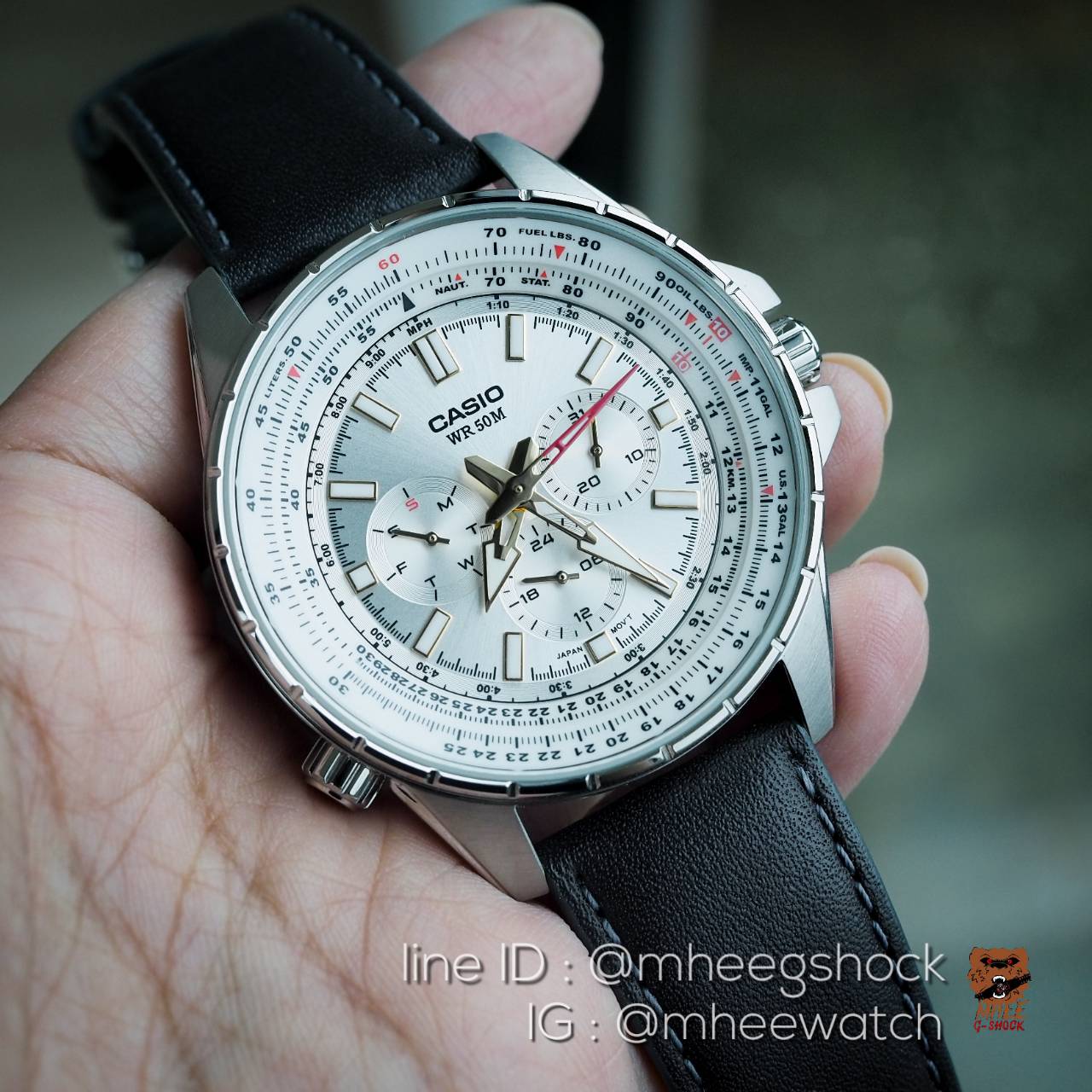 นาฬิกาข้อมือ Casio Gravity Master ของแท้ 100% ประกันศูนย์ Central