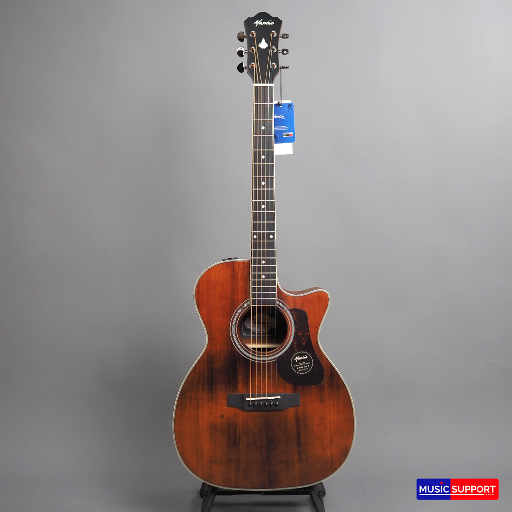 กีตาร์โปร่งไฟฟ้า Mantic AM-10SCE ไม้หน้าแท้ (TOP SOLID)