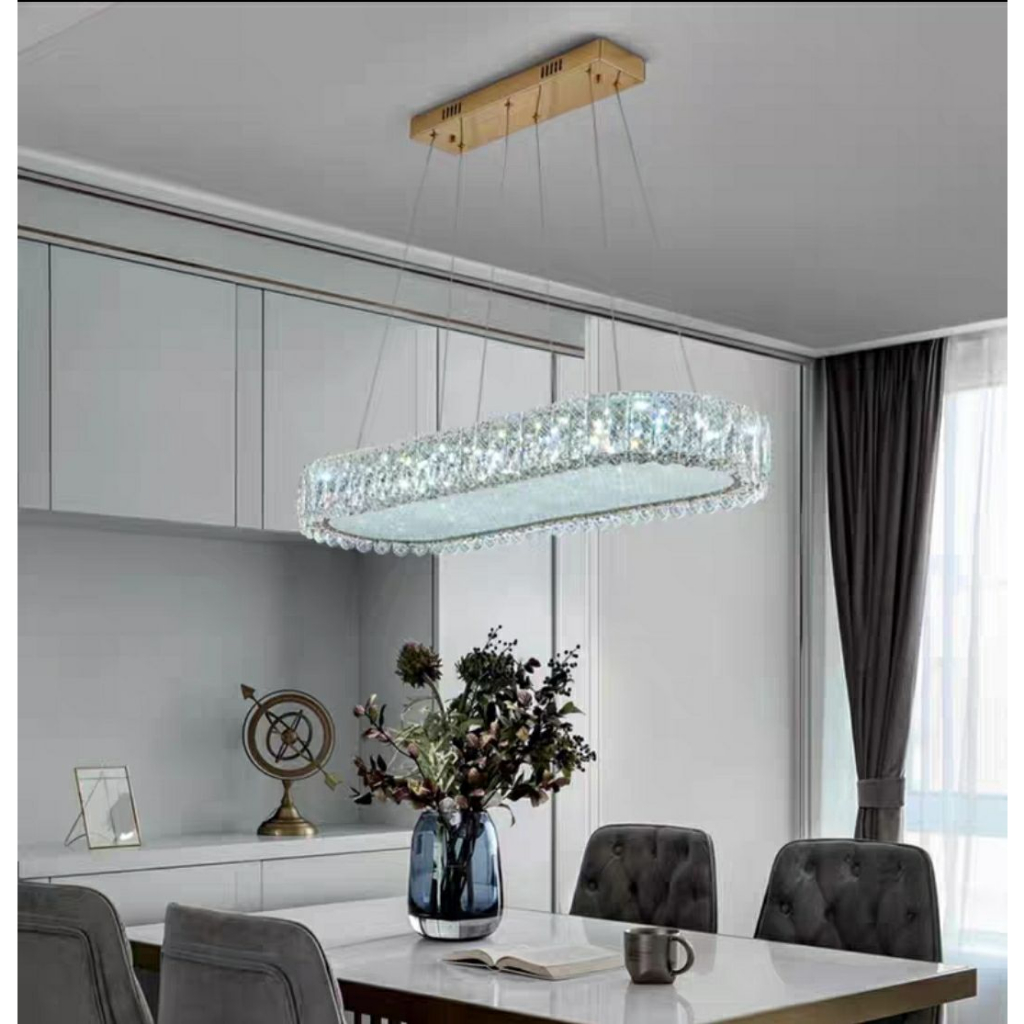 CT181A133 SOTMIA โคมไฟโต๊ะอาหาร โคมไฟระย้าโต๊ะอาหาร โคมไฟระย้า โคมไฟคริสตัล โคมไฟห้องรับประทานอาหาร โคมไฟบาร์