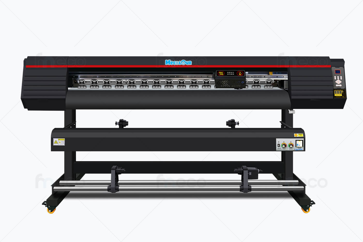 เครื่องพิมพ์อิงค์เจ็ท Eco Solvent inkjet printer พิมพ์สติ๊กเกอร์ เครื่องปริ้น ป้าย โลโก้ ฉลากสินค้า เครื่องไวนิล หัวพิมพ์ MicroTFP PrecisionCore ความเร็วสูง คุณภาพสูง