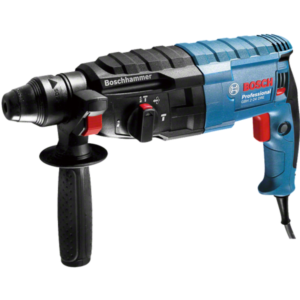 Bosch รุ่น GBH 2-24 DRE สว่านโรตารี่ไฟฟ้า 790 วัตต์ 24 mm. 3 ระบบ ปรับรอบ ซ้าย-ขวาได้