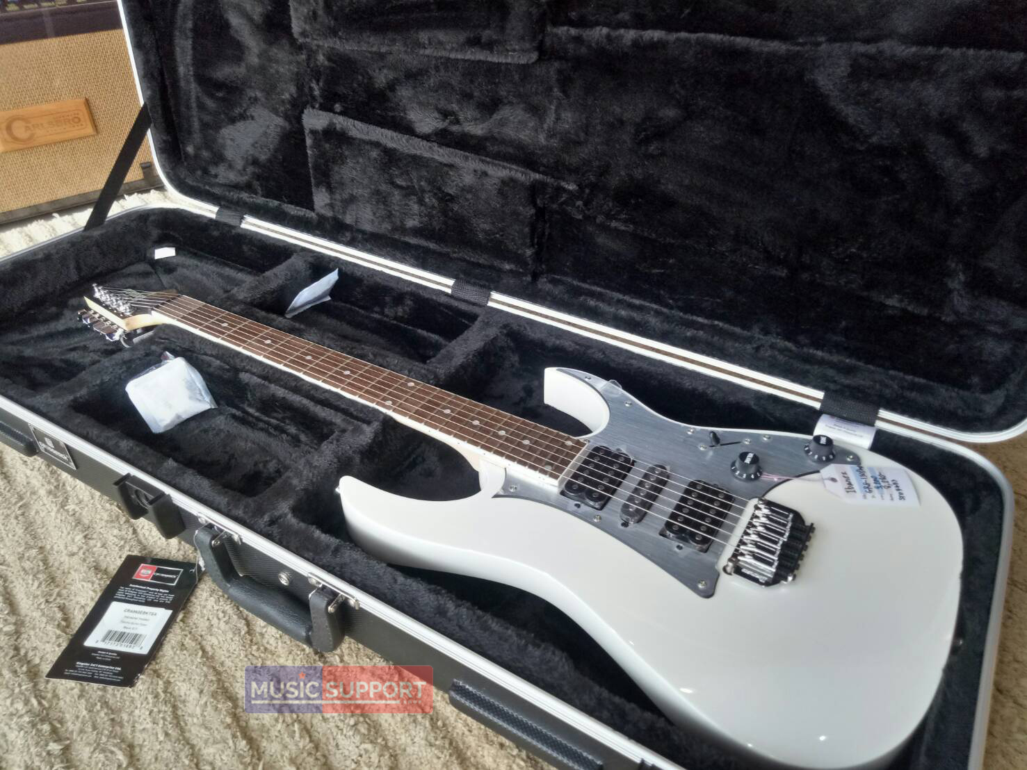 ฮาร์ดเคสกีตาร์ไฟฟ้า CROSSROCK CRA860EBK Electric Guitar Care with TSA