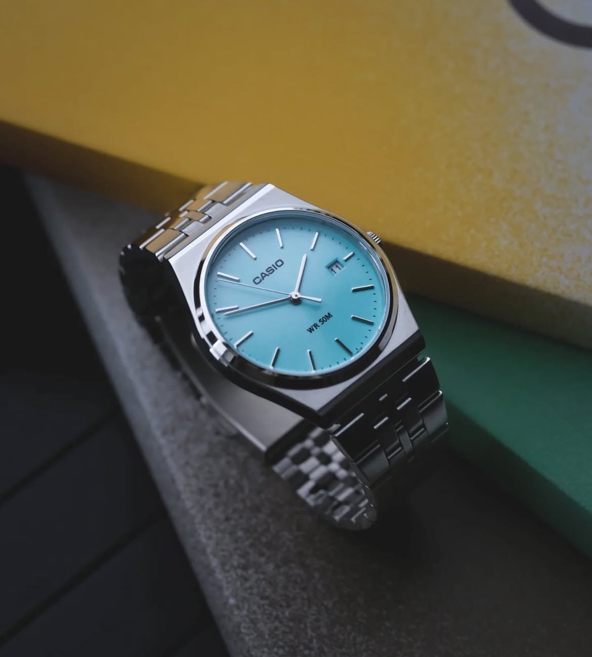 Casio Tiffany Blue Oyster Perpetual