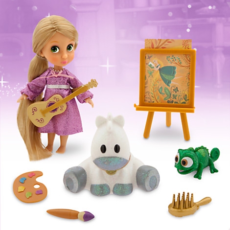 [พร้อมส่ง] Disney Animators Collection Rapunzel Mini Doll Play Set - 5