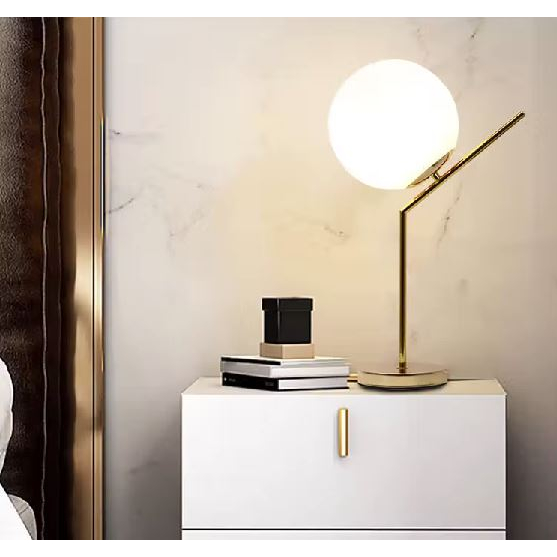CT174A121 SOTMIA โคมไฟตั้งโต๊ะ โคมไฟตั้งโต๊ะสไตล์นอร์ดิก โคมไฟตั้งโต๊ะสีทอง โคมไฟห้องนั่งเล่น โคมไฟห้องทำงาน