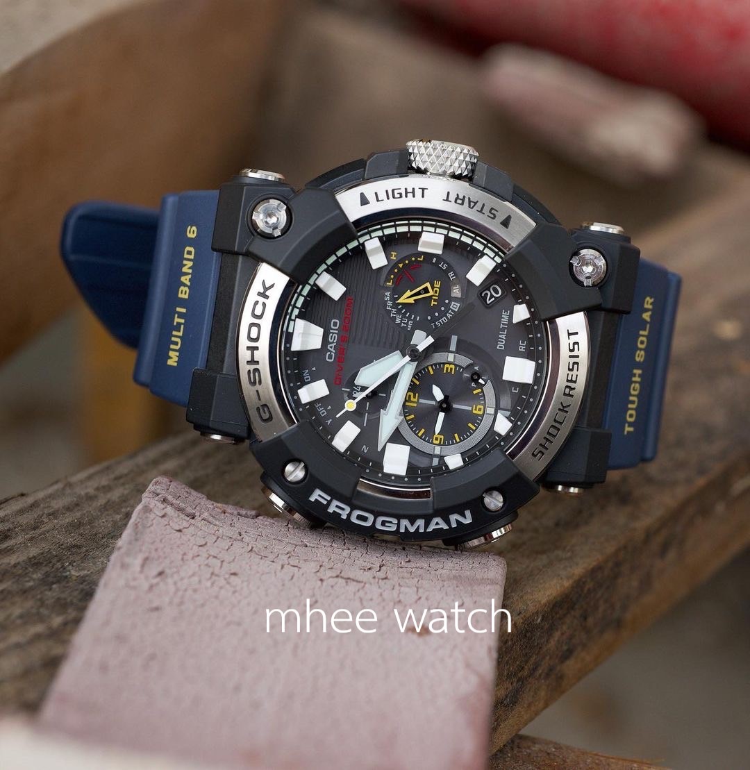 MASTER OF G-SEA FROGMAN Navy Blue GWF-A1000-1A2 very rare item special price