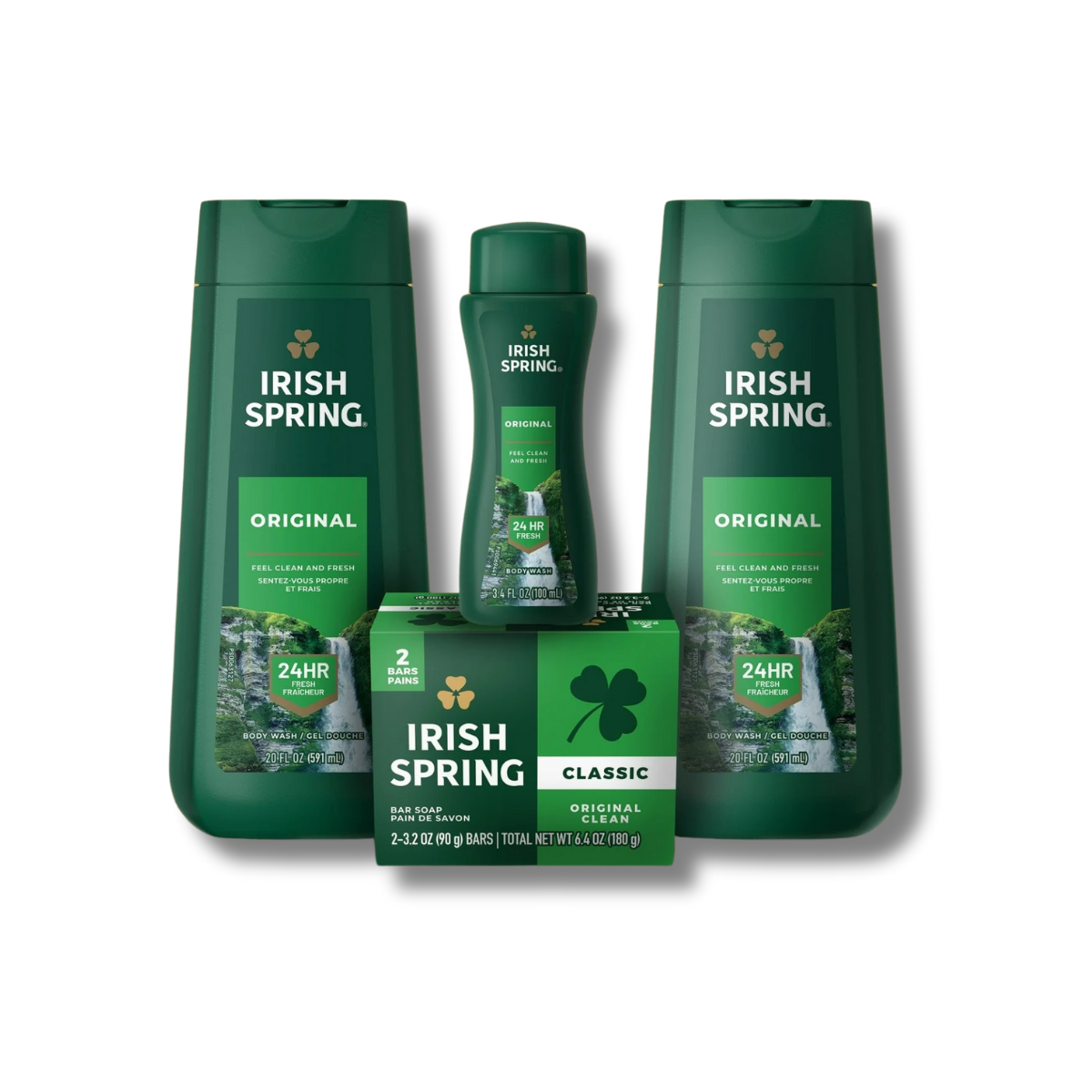 Irish Spring Body Wash Winter Gift Set เซตอาบน้ำสำหรับผู้ชาย หอมสดชื่นตลอดทั้งวัน