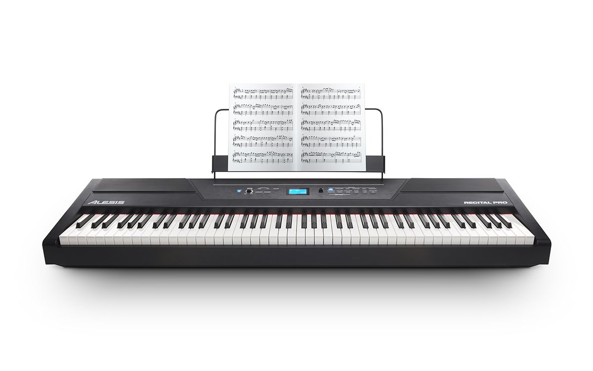 Alesis Recital Pro 88-Key Digital Piano with Hammer-Action Keys