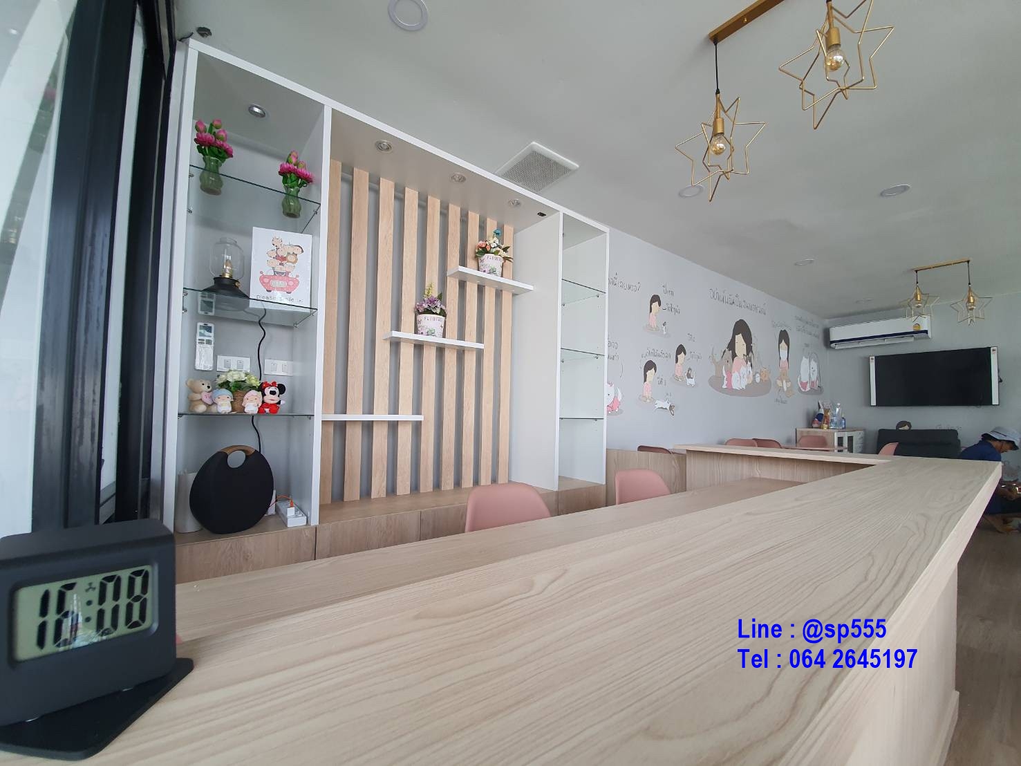 เคาเตอร์คาเฟ่ เคาเตอร์แคชเชียร์ ชิลล์ดีว่าคาเฟ่ Chill De Va Cafe
