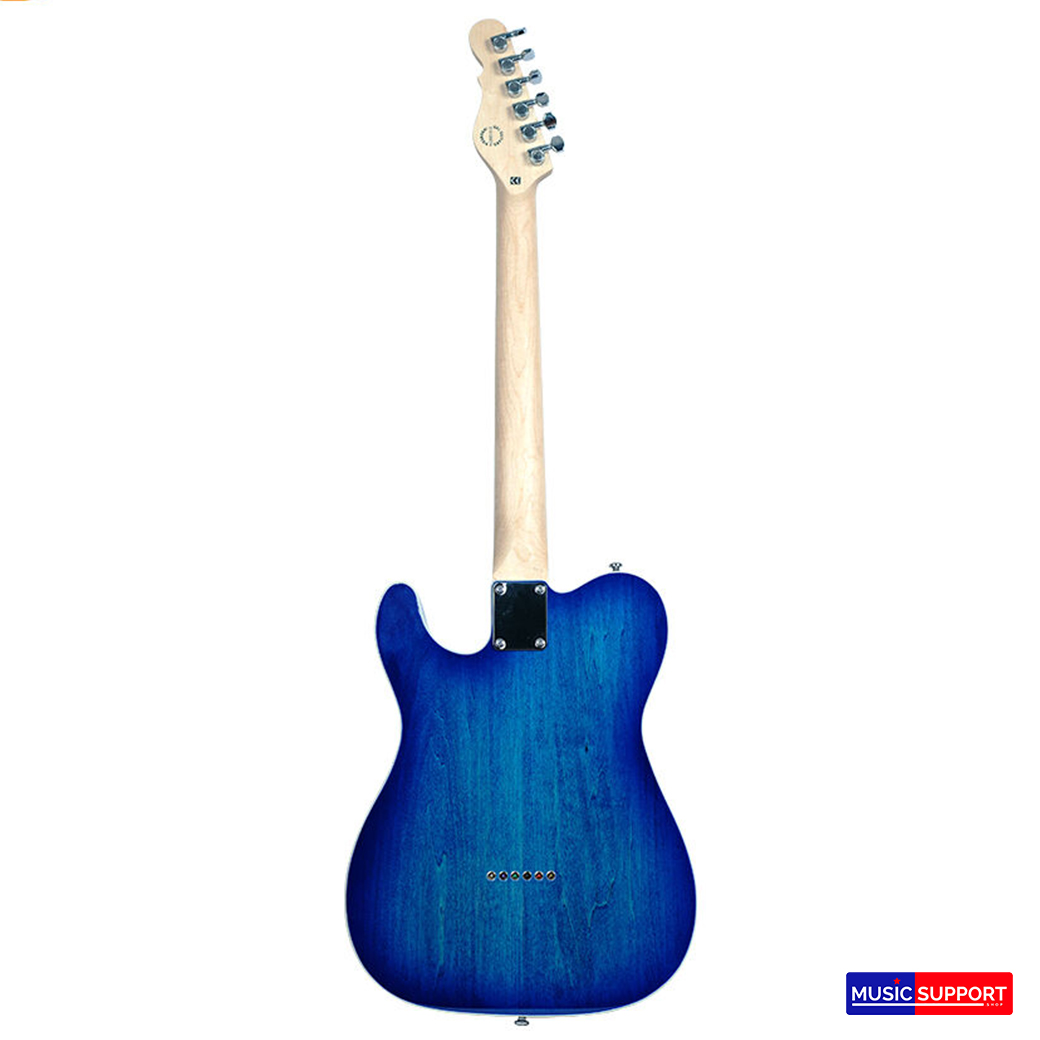 กีตาร์ไฟฟ้า G&L Trib-ASAT Classic Semi Hollow / Blue Burst-MP/BAG