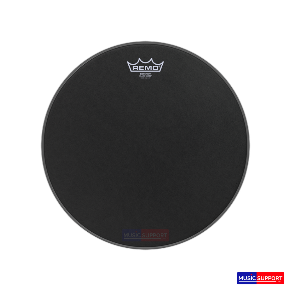 หนังกลอง Remo Emperor Black Suede