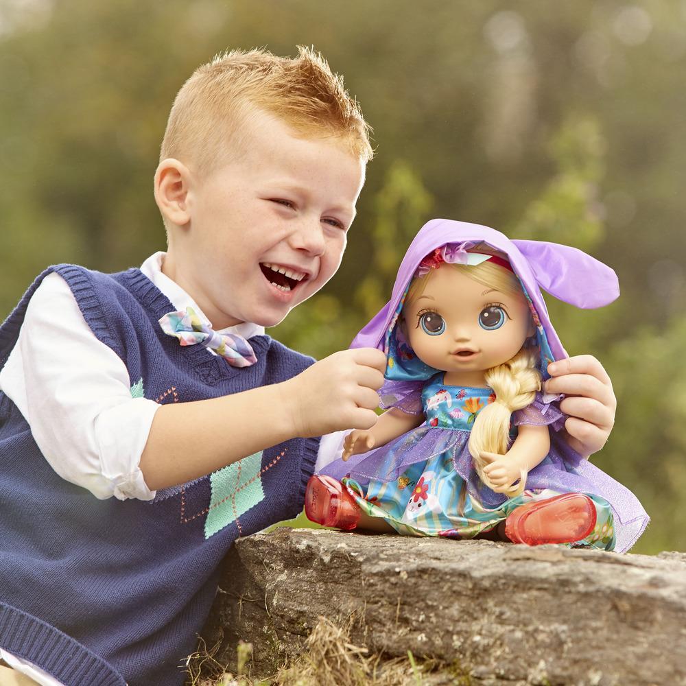 Baby Alive Once Upon a Baby,Forest Tales Forest Emma ตุ๊กตาเด็ก ดื่มน้ำได้ ฉี่ได้