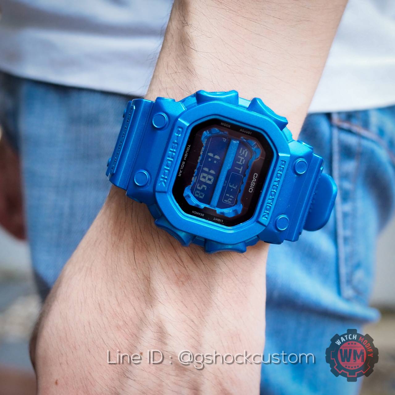 GX-56 ยักษ์ Blue Metallic