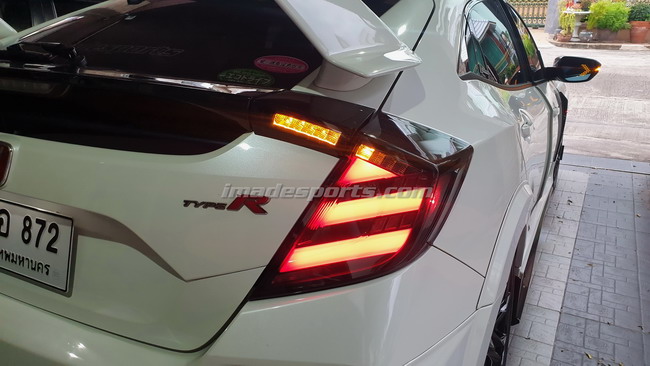 ชุดโคมไฟท้าย Civic FK MUGEN style (Civic Hatchback)