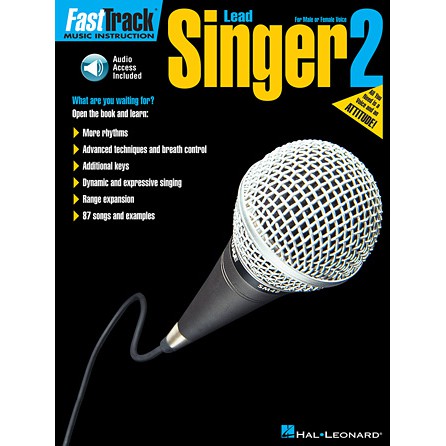 หนังสือเรียนร้องเพลง Fast Track Lead singer 2