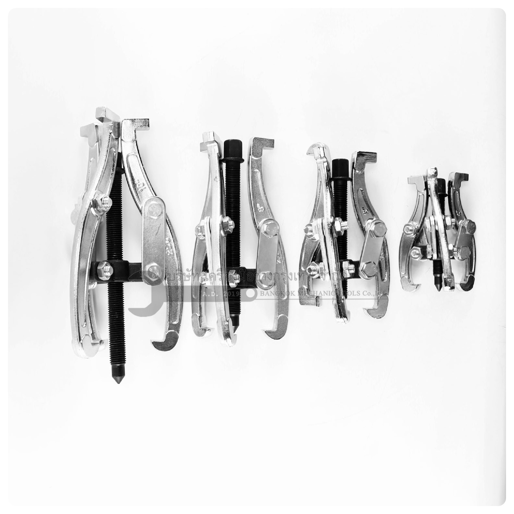 OKURA เหล็กดูดมูเล่ย์ เหล็กดูด3ขา 4นิ้ว รุ่น E-OK-TJP-04