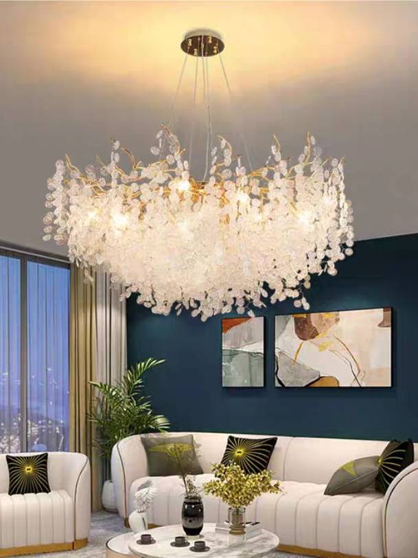 CT207A232 SOTMIA chandelier โคมระย้า โคมโต๊ะทานอาหาร แชนเดอเรีย Lamp ไฟยาว สไตล์ฝรั่งเศส