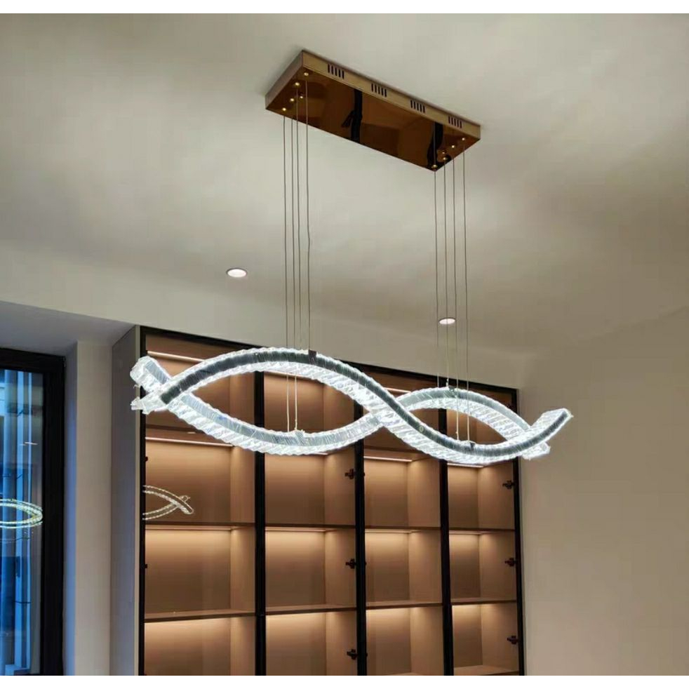 CT181A139 SOTMIA โคมไฟระย้าโต๊ะอาหาร โคมไฟระย้า โคมไฟคริสตัล โคมไฟห้องรับประทานอาหาร โคมไฟบาร์