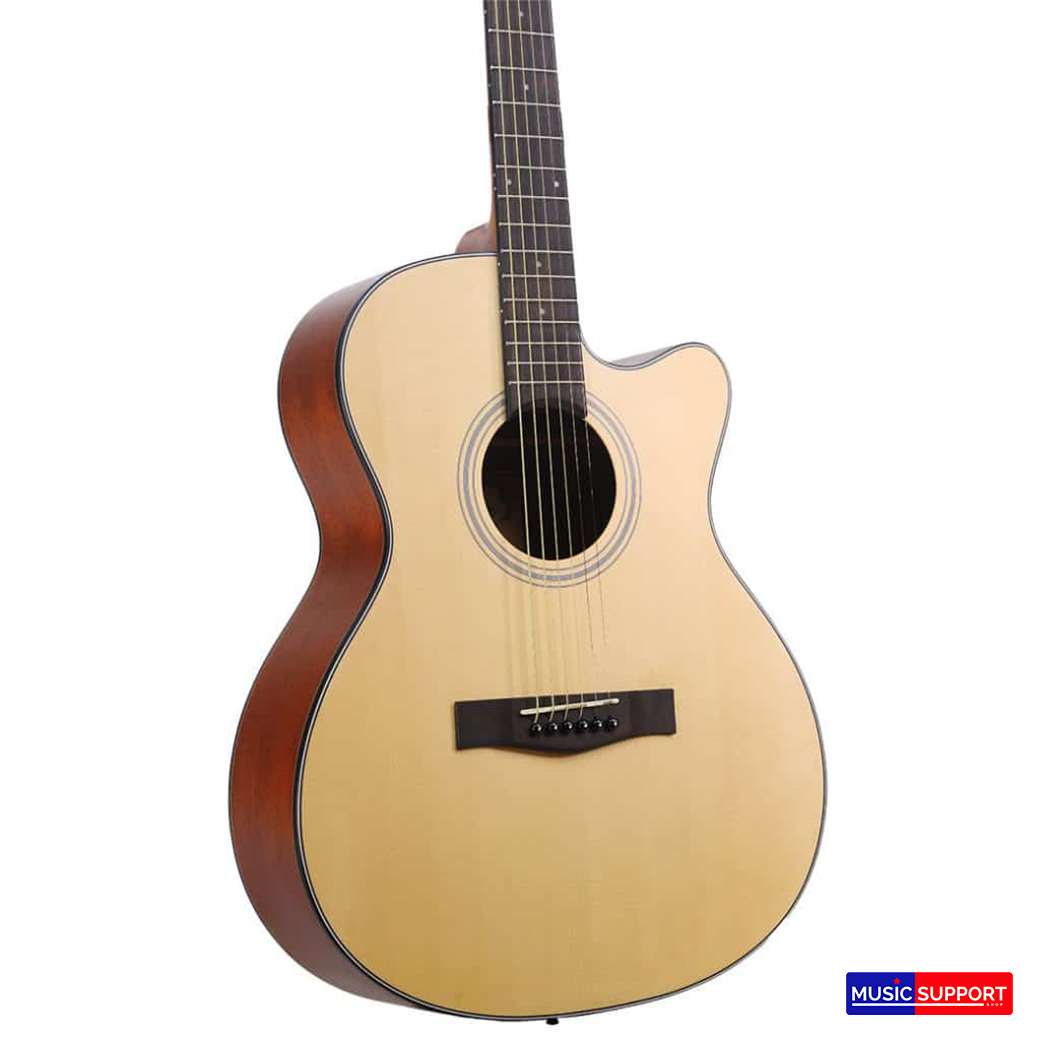 กีต้าร์โปร่ง Gusta OMC