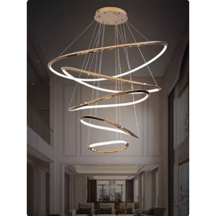 CT220A265 SOTMIA โคมไฟระย้า โคมไฟโมเดิร์นสีทอง Chandelier Lighting