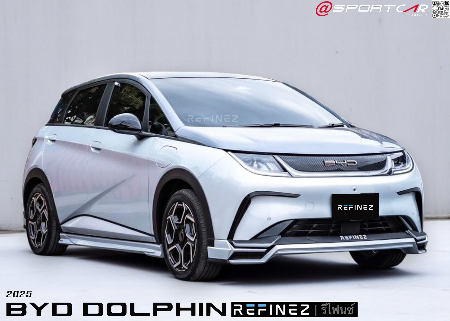ชุดแต่ง BYD DOLPHIN 2023 2024 2025 REFINEZ by ASC - BYD DOLPHIN แต่งสวย, ของแต่ง BYD DOLPHIN, Dolphin สปอร์ต