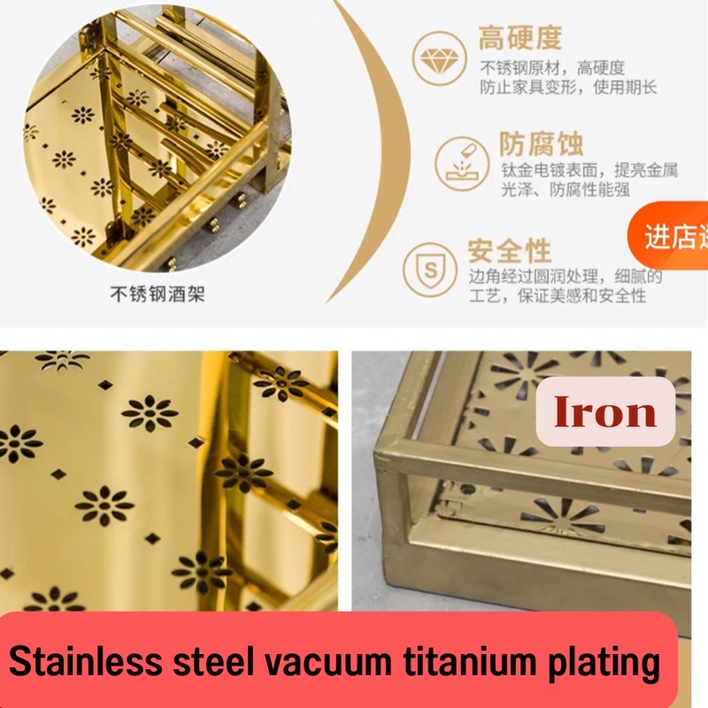 CT092D061 MIRIKITEKI #บาร์แขวนแก้วไวน์ บาร์แก้วติดผนัง บาร์แขวนแก้ว สไตล์ Modern Luxury ชั้นแขวนแก้วไวน์หรู