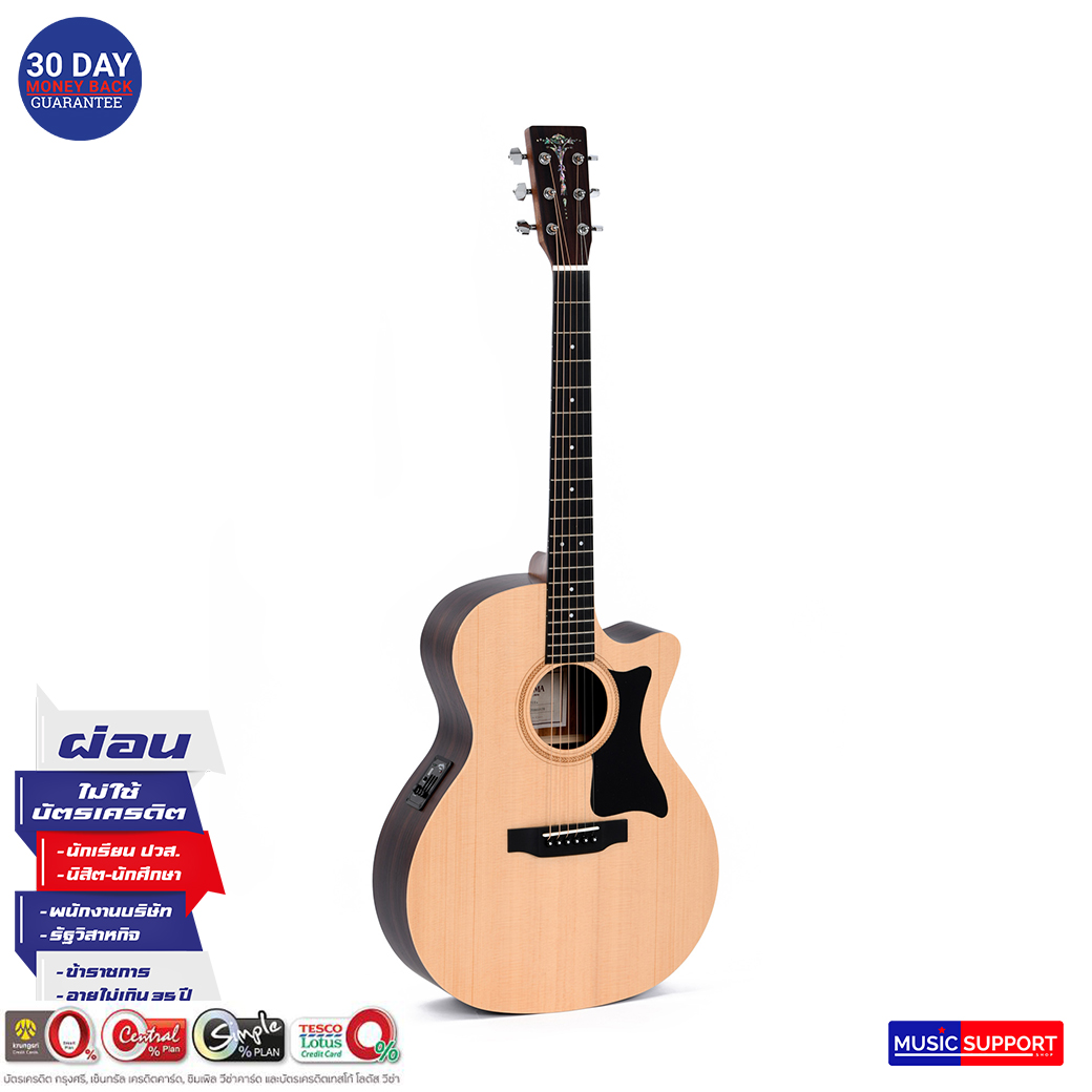 กีตาร์โปร่งไฟฟ้า Sigma GT-CE