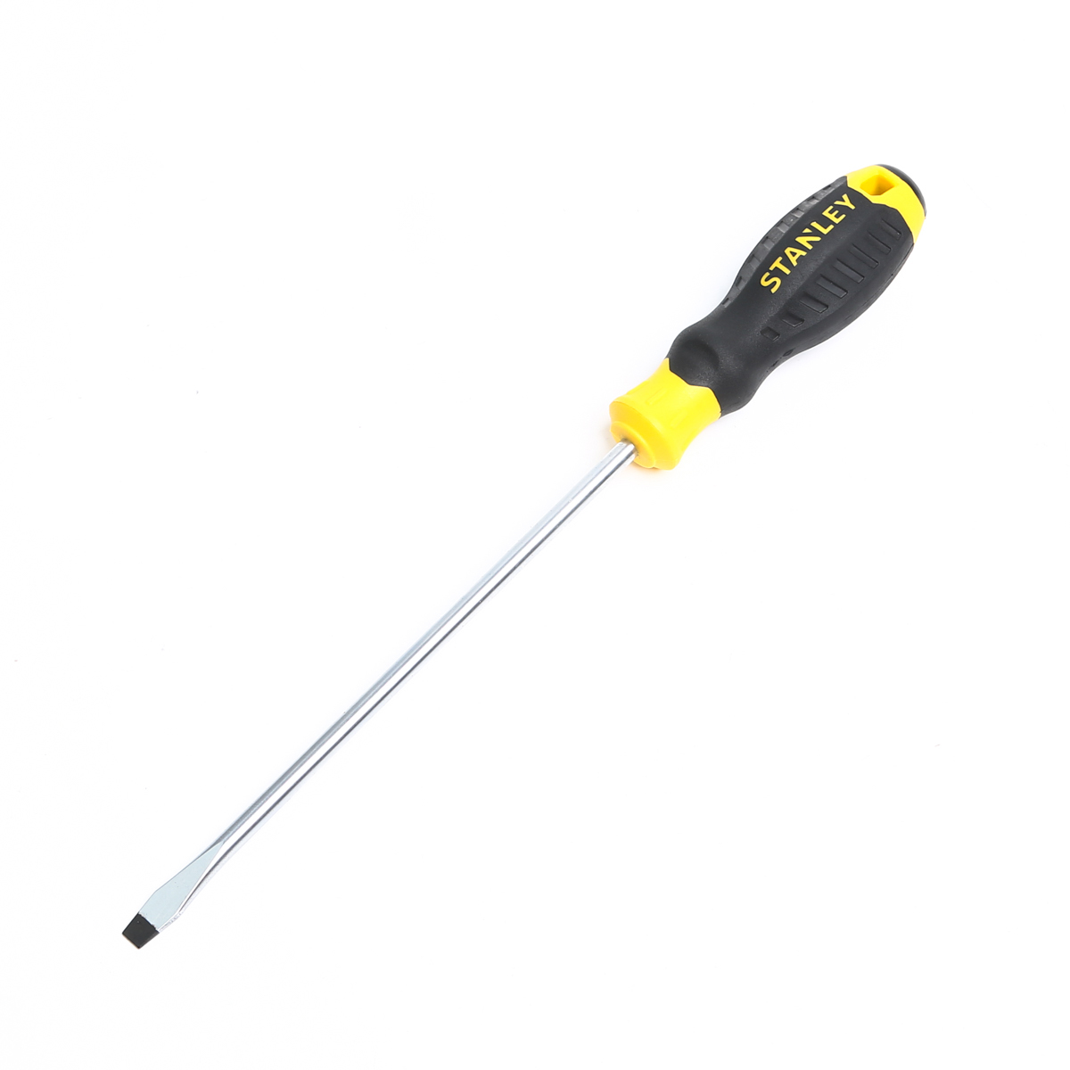 STANLEY ไขควงปากแบน รุ่น Cushion Grip2 ผลิตจากเหล็ก CR-V