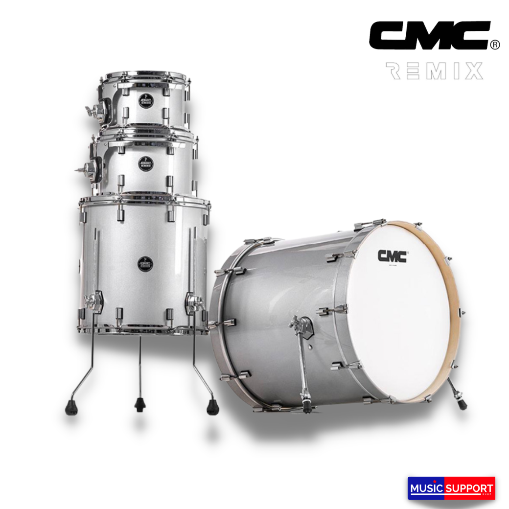กลองชุด CMC Remix ( Poplar + Parawood ) Drumset + Snare