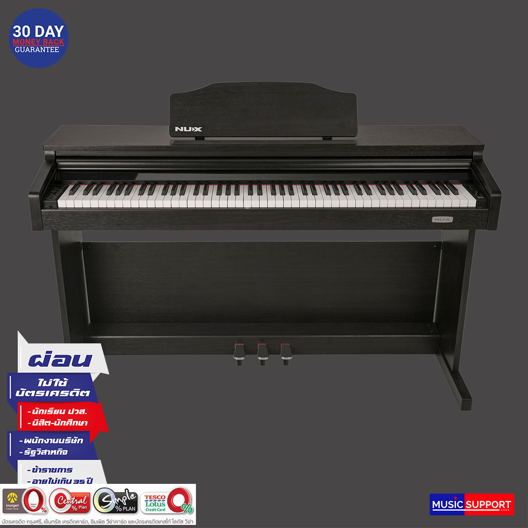 NUX WK-520 Digital Piano เปียโนไฟฟ้า (สีดำ)