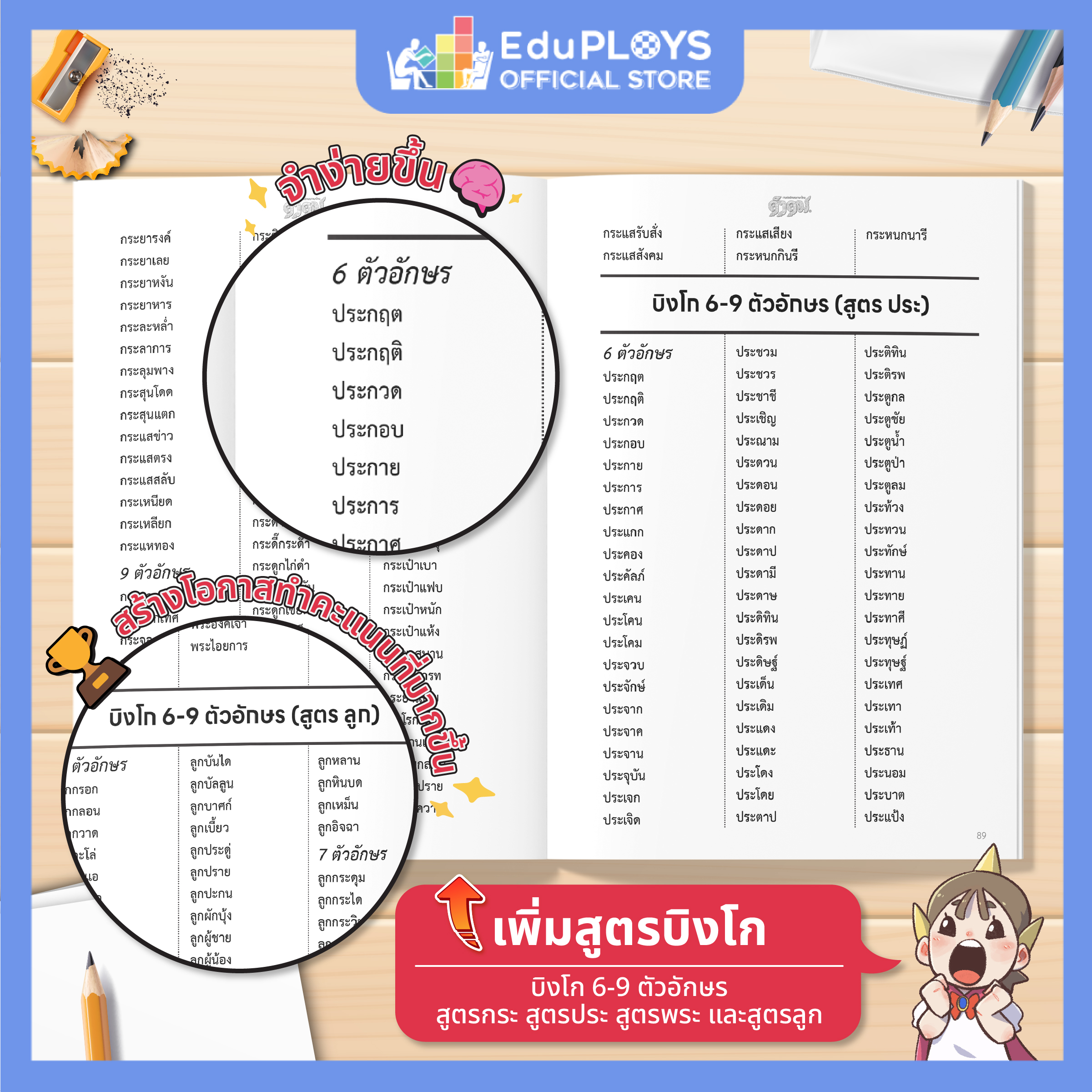 หนังสือคู่มือการเล่น เกมคำคม