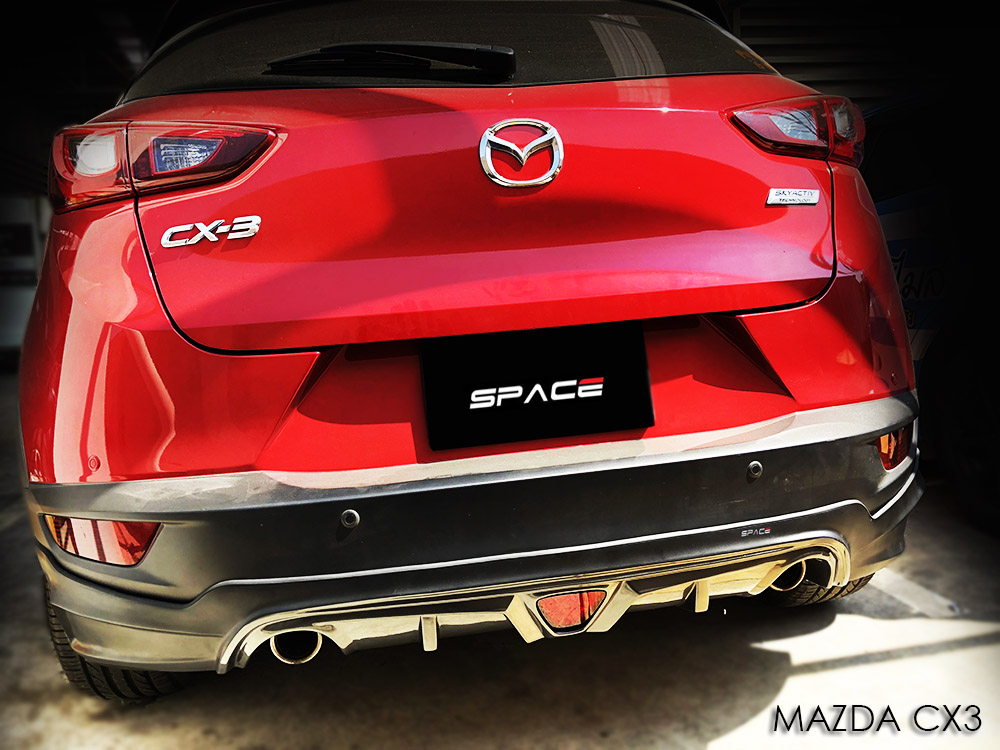 ชุดแต่ง Mazda cx3 2018 2019 ทรง SPACE สเกิร์ตแต่ง Mazda cx3 Skyactiv ชุดแต่งรอบคัน cx3 แต่งสวย ใหม่ล่าสุด