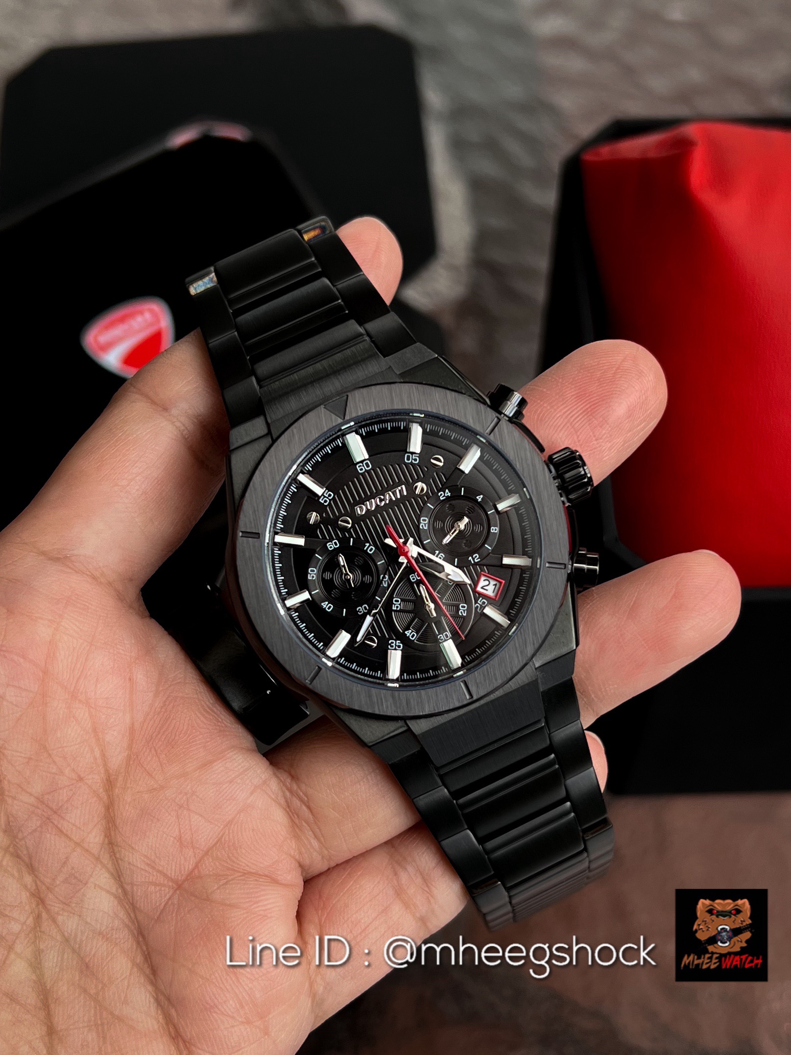 Ducati Velocity Matte Black Racer Chronograph
