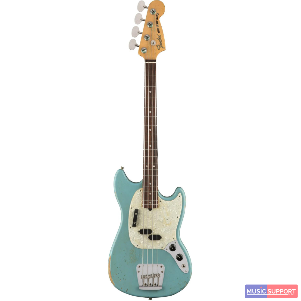 เบสไฟฟ้า Fender JMJ Road Worn Mustang Bass Mexico