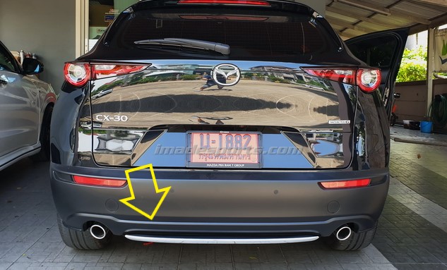 คิ้วท้ายกันชน CX-30 SL (VIP style)