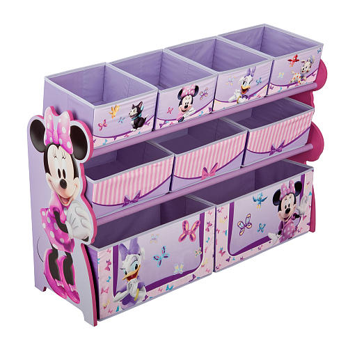 Delta Deluxe 9 bin Toy Organizer Minnie Mouse