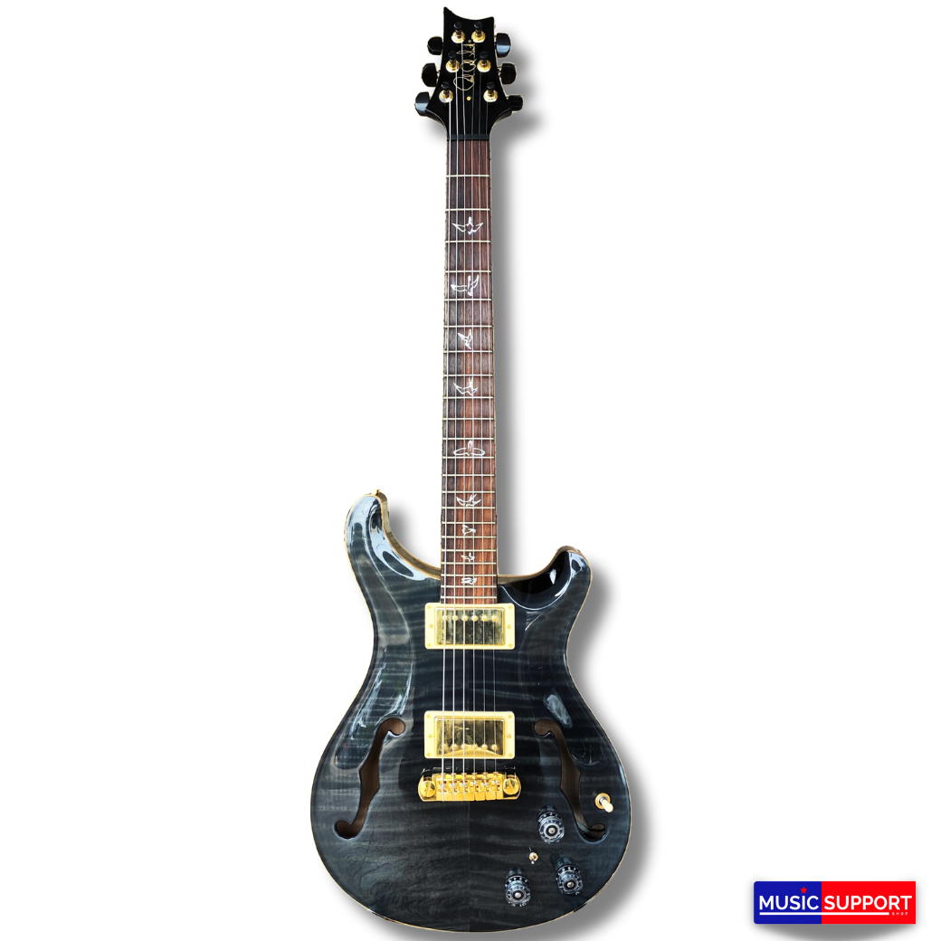 กีตาร์ไฟฟ้า PRS Hollowbody II Piezo Charcoal Burst 10-Top /Case