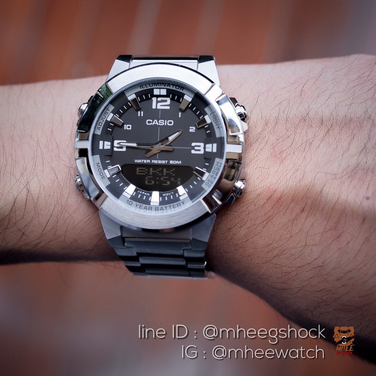 Casio G-Steel รุ่นใหม่ล่าสุด วัสดุเทพมาก แบต10ปี