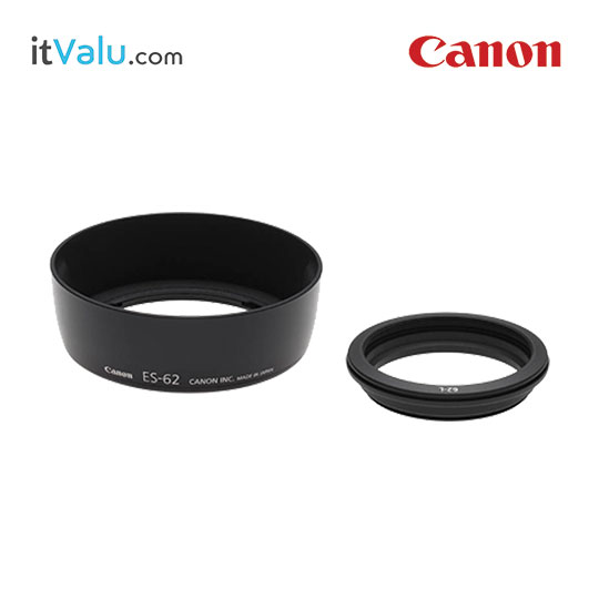 อุปกรณ์เสริม cannon Lens Hood ES-62 w/Adapter Ring 62-L