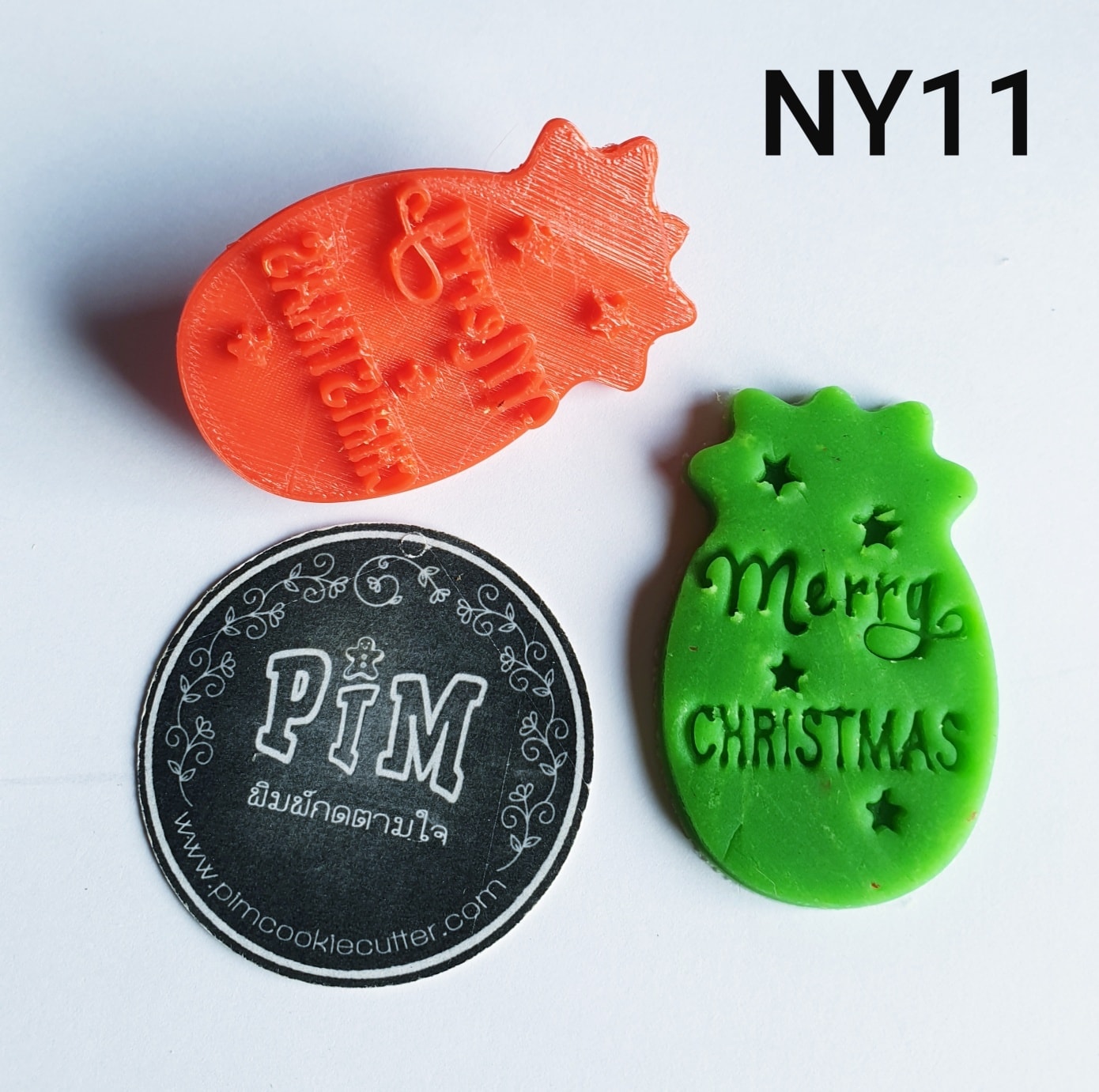 ที่กดลายทาร์ตชีสพาย Merry Christmas NY11