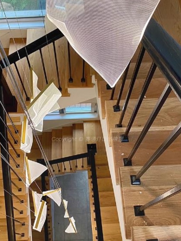 CT203A189 SOTMIA CHANDELIER โคมระย้า โคมโถงบรรได แชนเดอเรีย Lamp