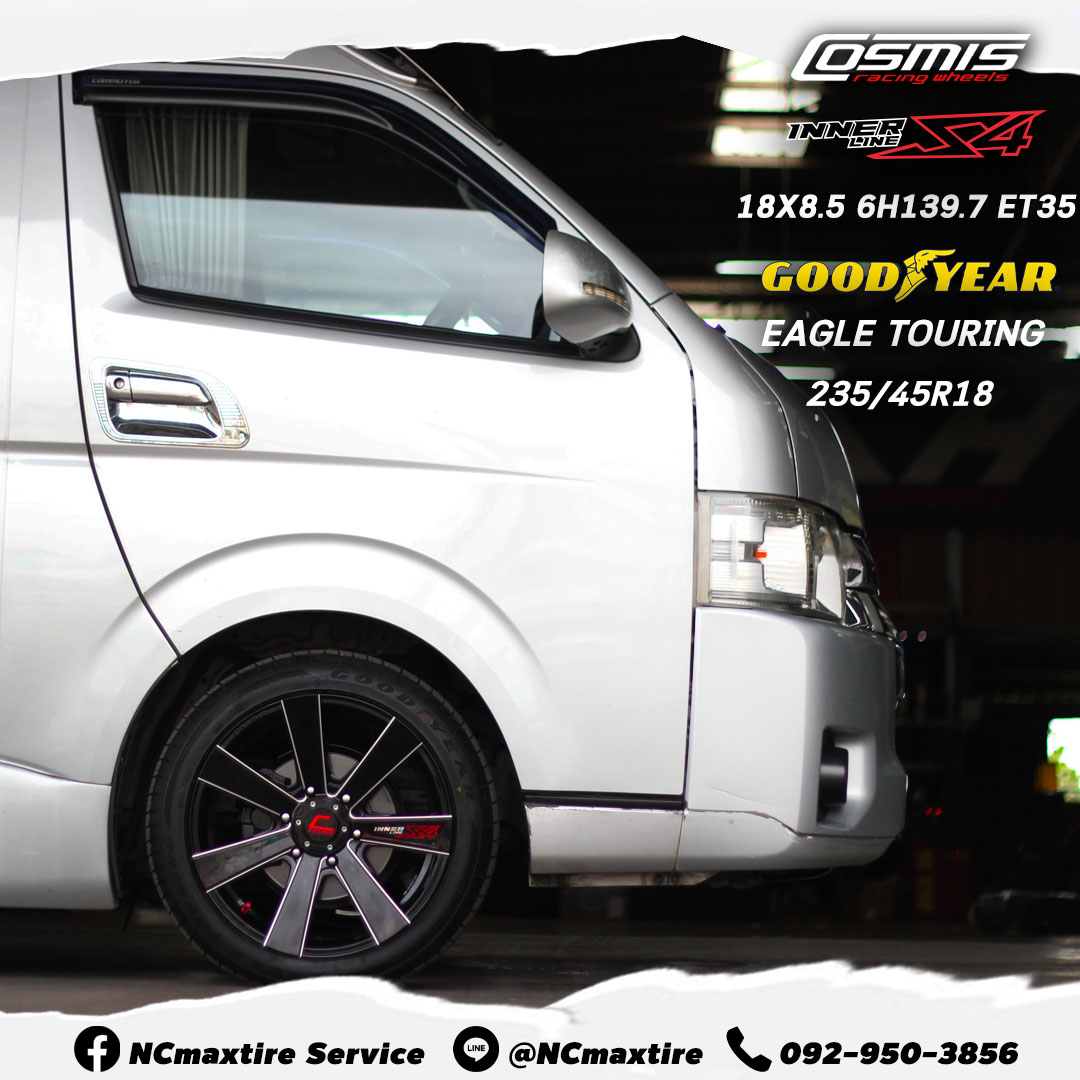 ล้อแม็กขอบ18 / Cosmis / InnerlineS4 / 18X8.5 6H139.7 ET35
