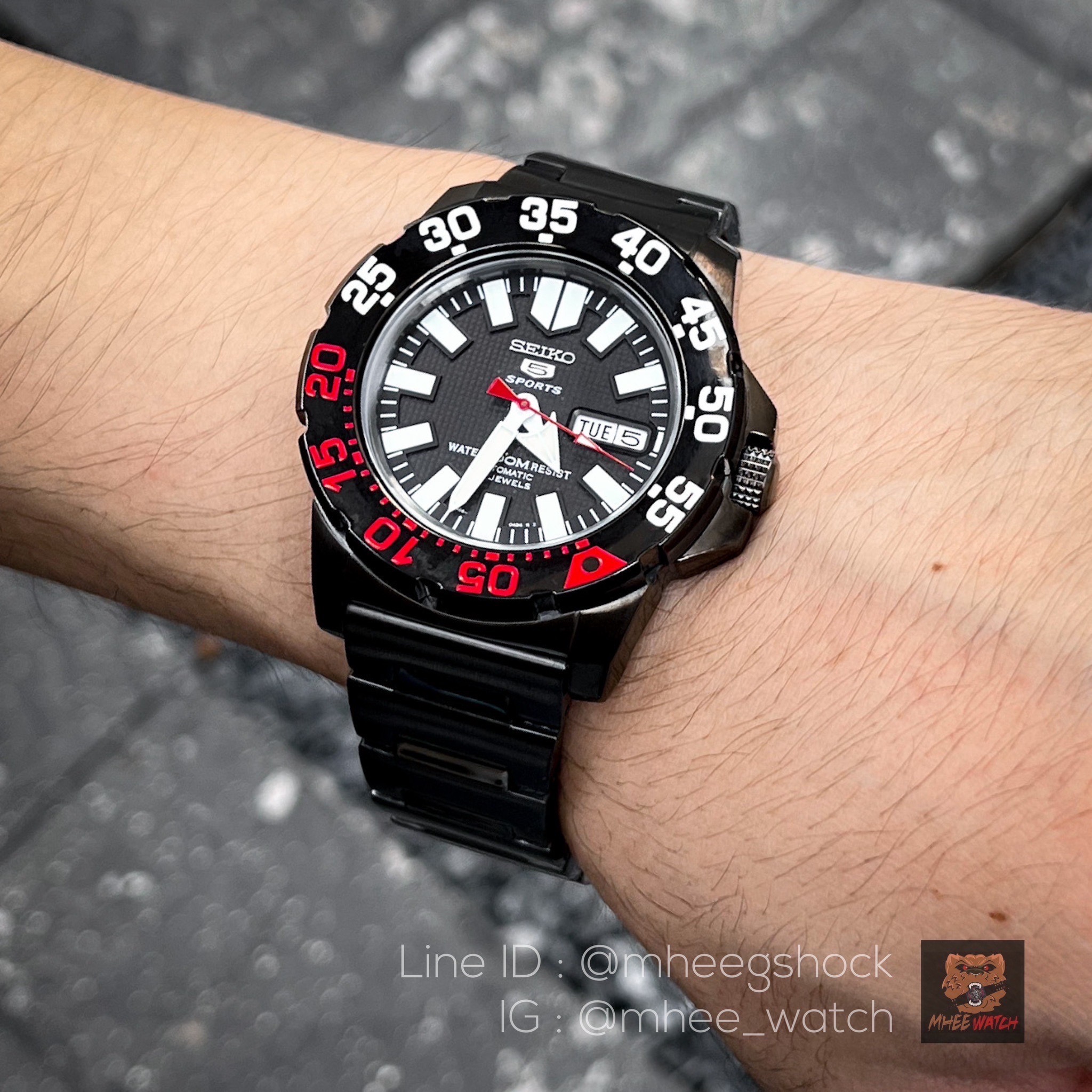 Seiko Mini Monster New One GEN1 Waffle dial Very Rare item SNZF53K1 discontinued