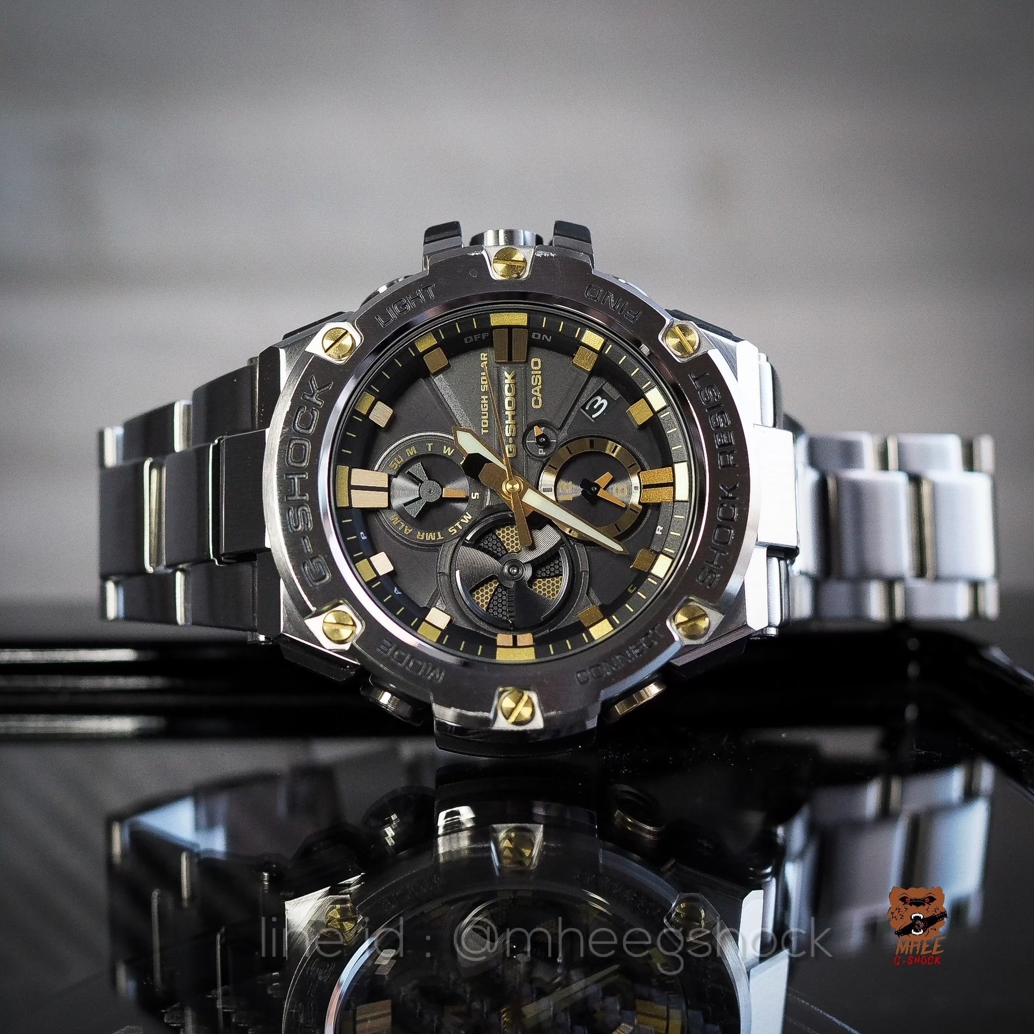 นาฬิกา Casio G-Shock G-Steel รุ่น GST-B100D-1A9 (RARE ITEM) ของแท้