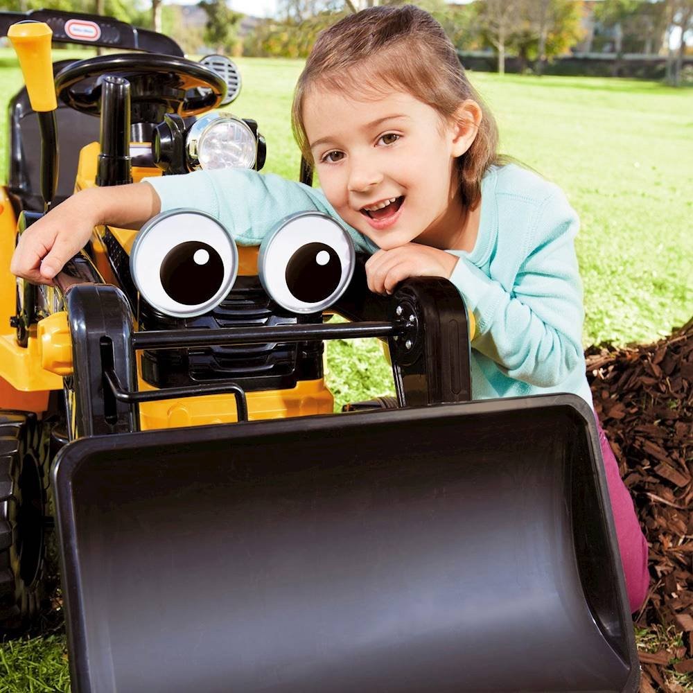 รถแบต รถขุดดินของเล่น Little Tikes Cozy Dirt Digger 12V Battery Ride On