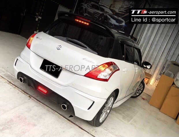 ชุดแต่ง swift 2012 2013 2015 S'Sport ท่อคู่ สเกิร์ตรอบคัน suzuki swift แต่งสวย byแต่งรถTTS